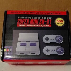 Super SN-01 Mini Classic Video Game Console (Brand New)